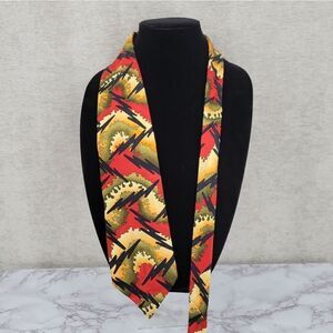 Greatful Dead Back Drop First Set Vintage 90's Silk Necktie Men's Tie